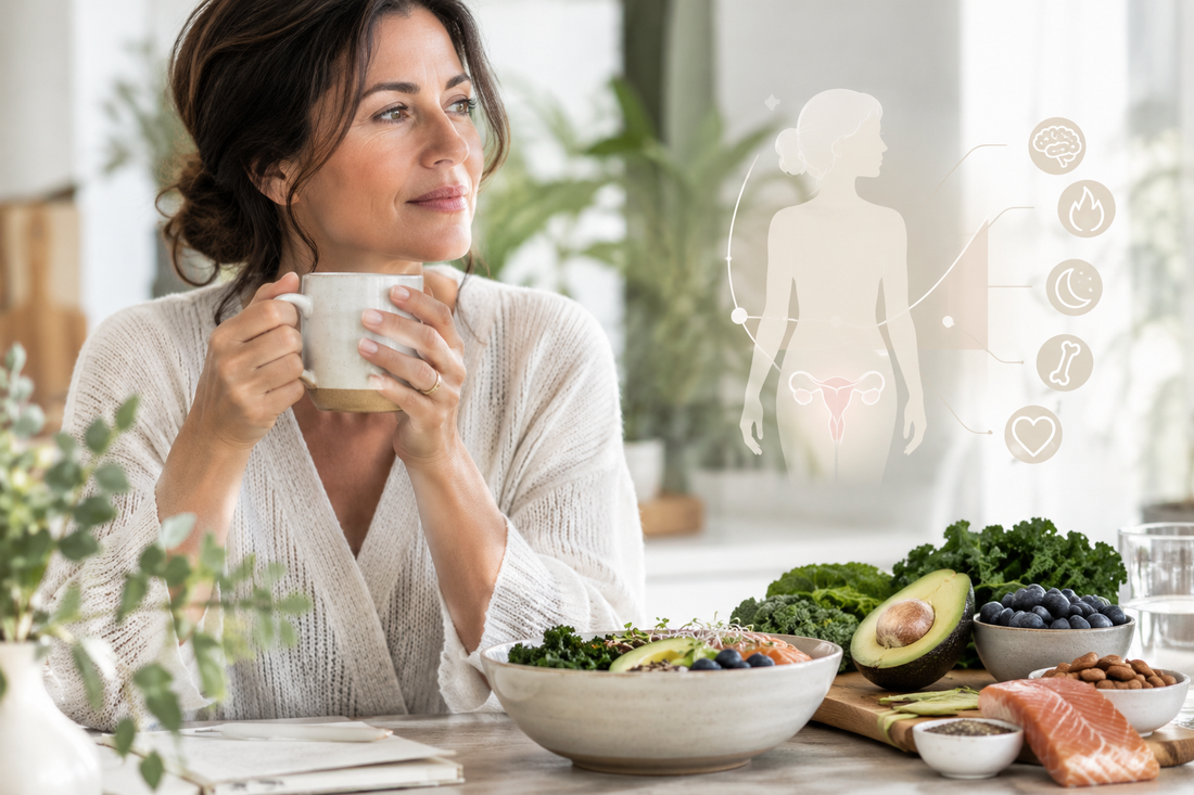 Périménopause : les premiers signes à reconnaître et ce que vous pouvez changer dans votre assiette
